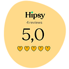 Hipsy-beoordeling 5,0 uit 5